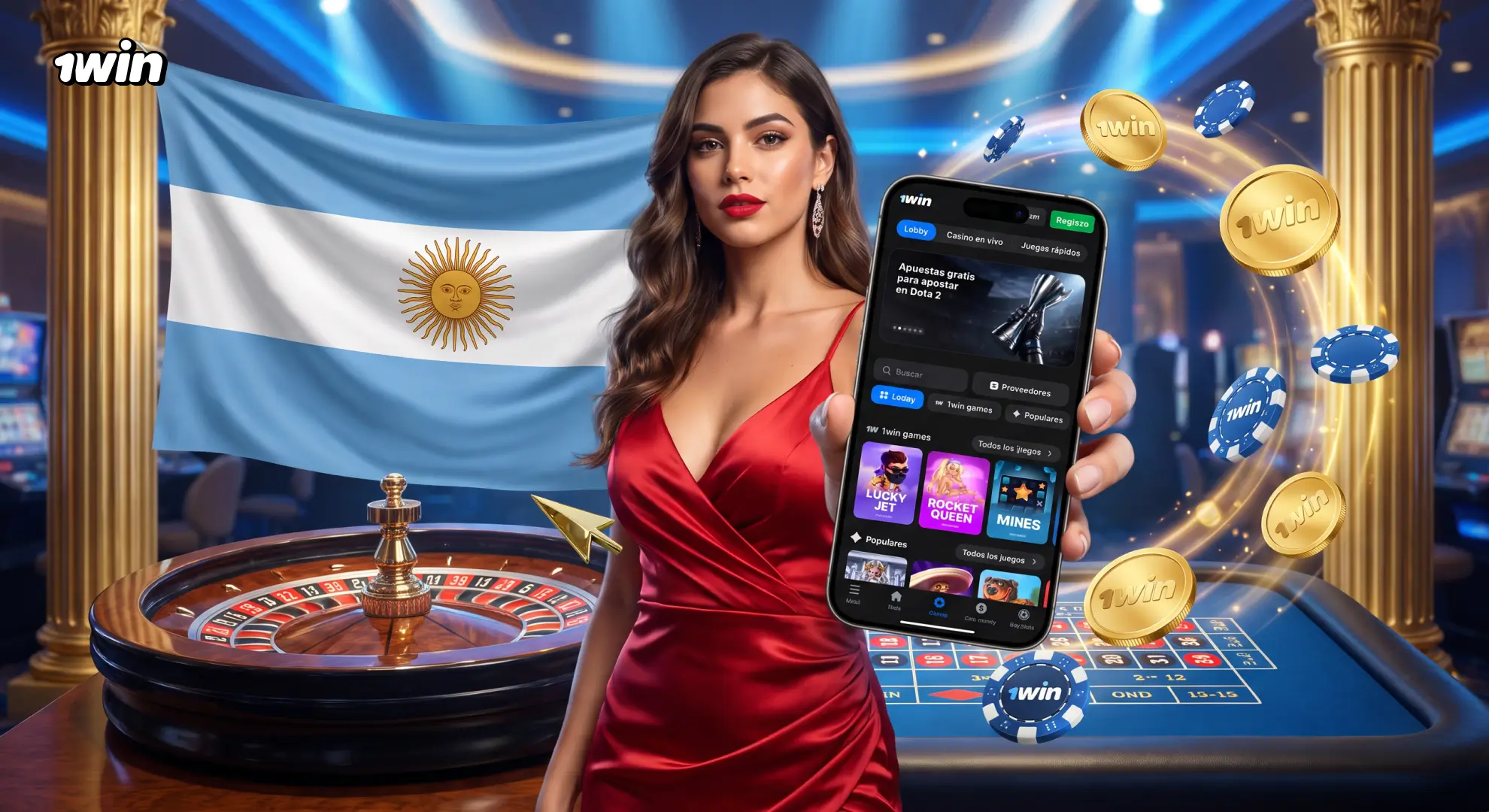 Métodos de pago de 1win Argentina Mercado Pago y criptomonedas